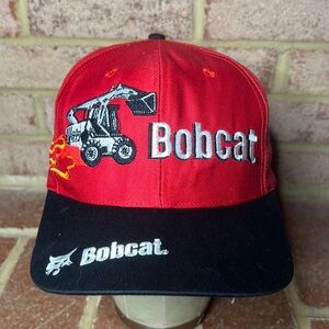 Vintage Bobcat Machine Construction Hat Embroidered